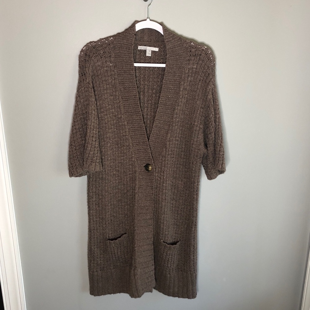 *Free if bundled w/something else from my closet*  Old Navy Pocket Long Cardigan